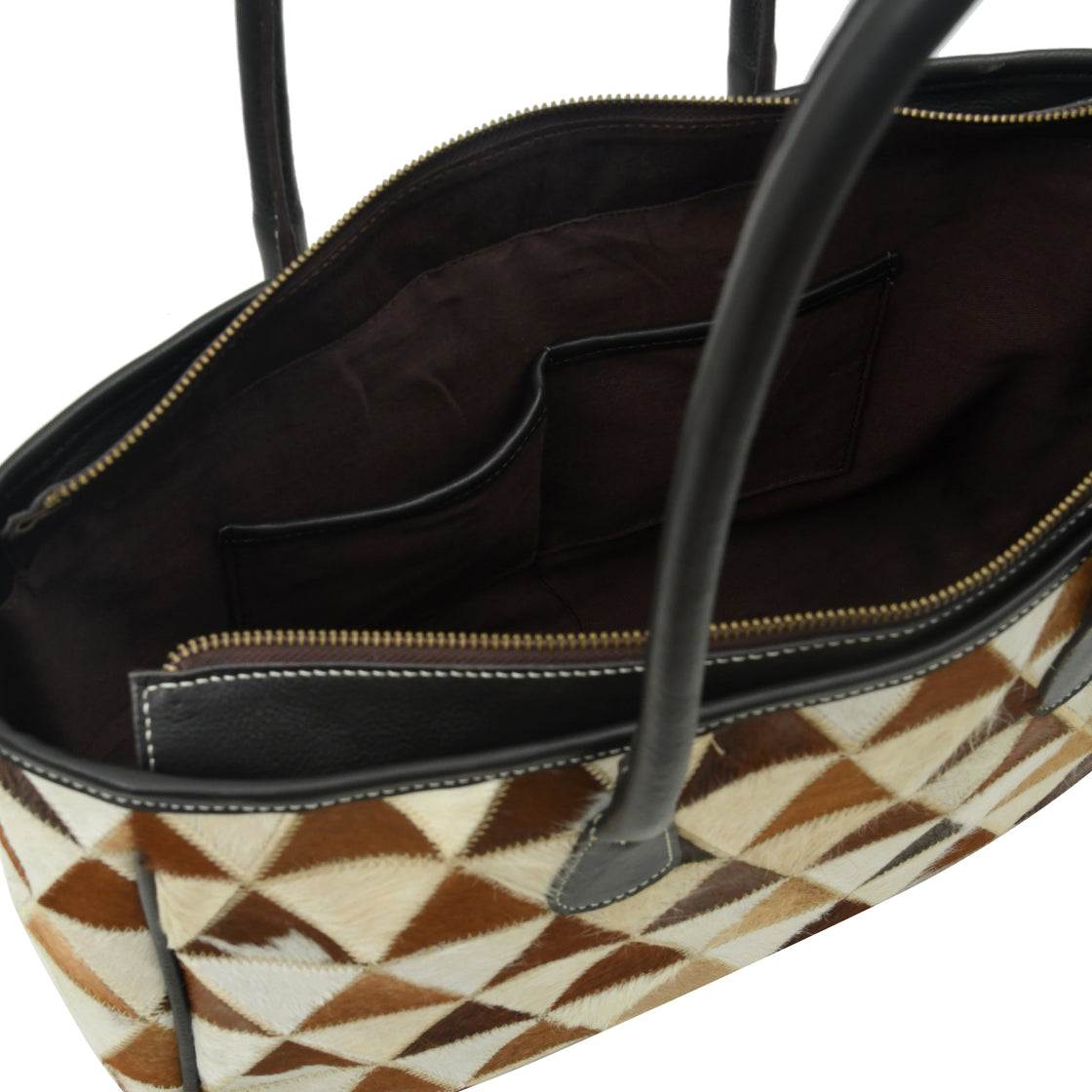 Hair On Leather Tot Bag