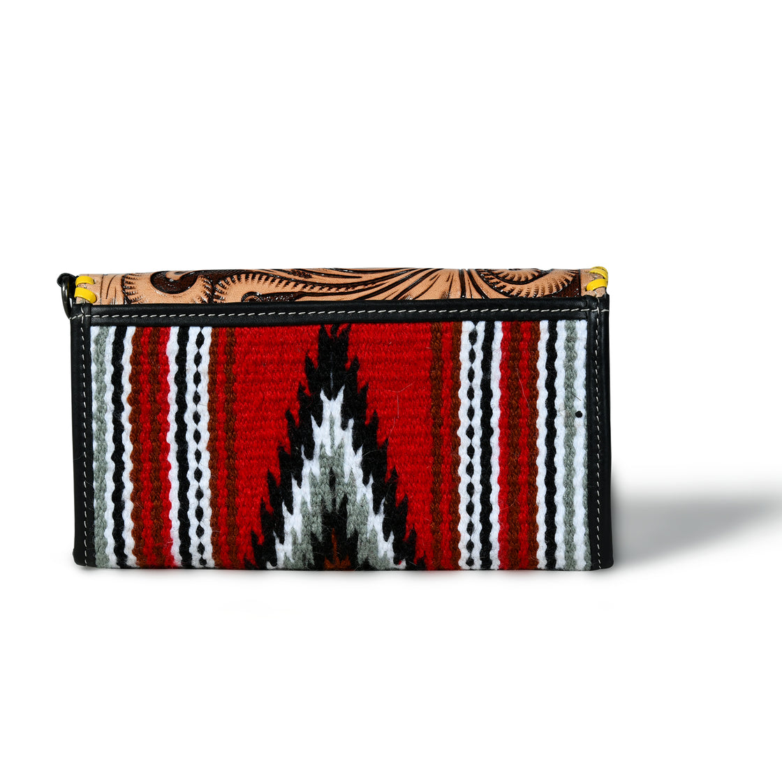 Fancy  Hand Tooling Wallet With Dari